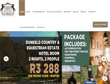 Tablet Screenshot of dunkeldestate.co.za